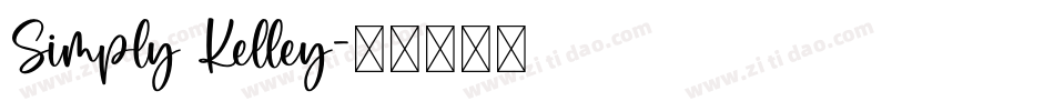Simply Kelley字体转换